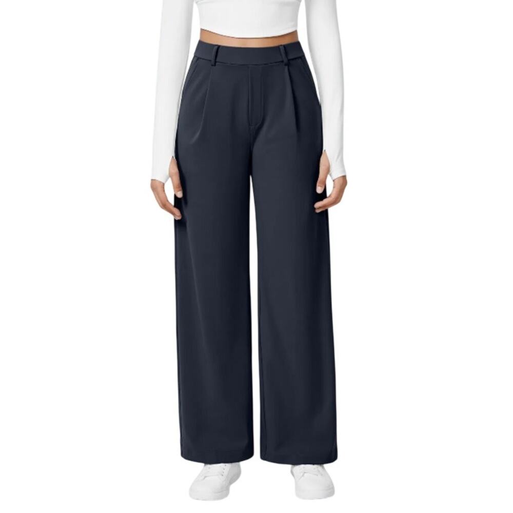 ✨ HALARA FLEX™ DAYSTRETCH HIGH WAIST POCKET STRAIGHT LEG WORK PANTS XL TALL NWT - Picture 3 of 13